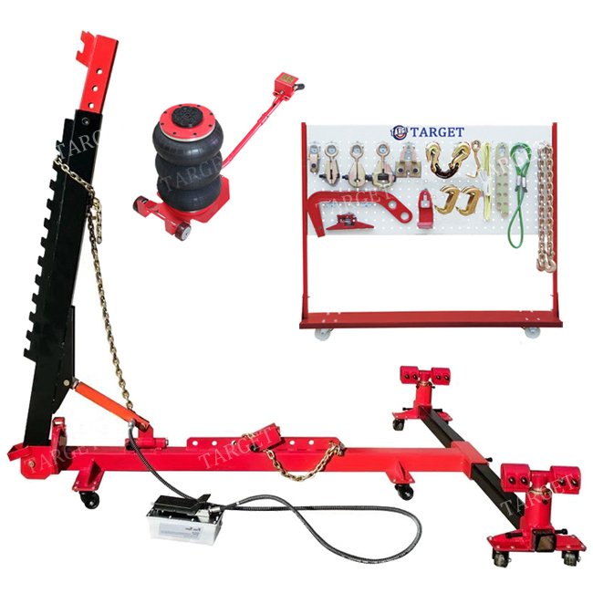 TARGET Factory Cheap Price Portable Car Bench Collision Puller Straightening Repair Equipment Auto Body Frame Machine